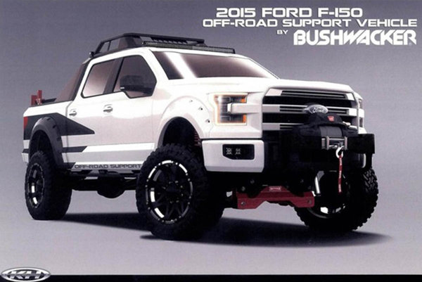 2014 Ford 2015 F-150 Off-Road Support by Bushwacker